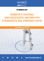 DOCUMENTO DI SINTESI - Diabete e vaccini una necessità ancora più stringente nel periodo Covid - 20 Gennaio 20211